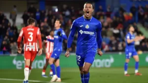 Mason Greenwood scored a stunning goal for Getafe against Almeria on Saturday in La Liga but official coverage of the strike was hard to find.