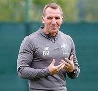 Brendan Rodgers during Celtic training session at Parkhead ahead of Champions League trip to Rome to face Lazio