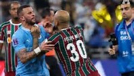 After the game against Fluminense ended, Kyle Walker got into a heated argument.