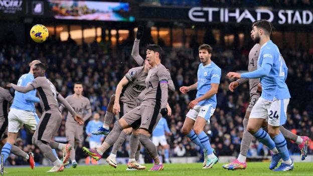 Manchester City 3-3 Tottenham: Pep Guardiola and Ange Postecoglou deliver show-stopping game