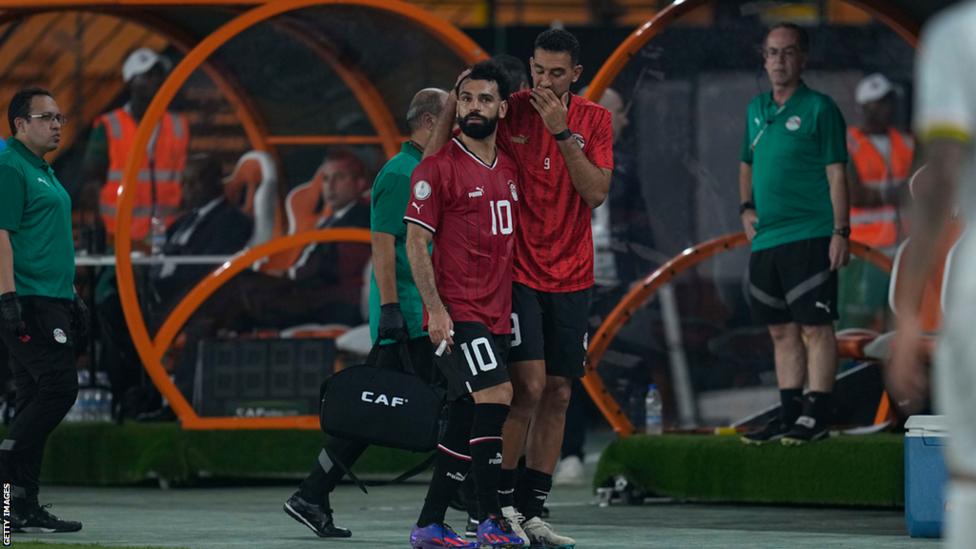 Mohamed Salah, the injured star from Egypt, will undergo rehabilitation at Liverpool.